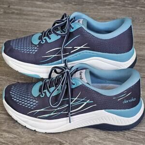 Dansko Women's Pace Navy Walking Shoe 7.5-8 US EU 38